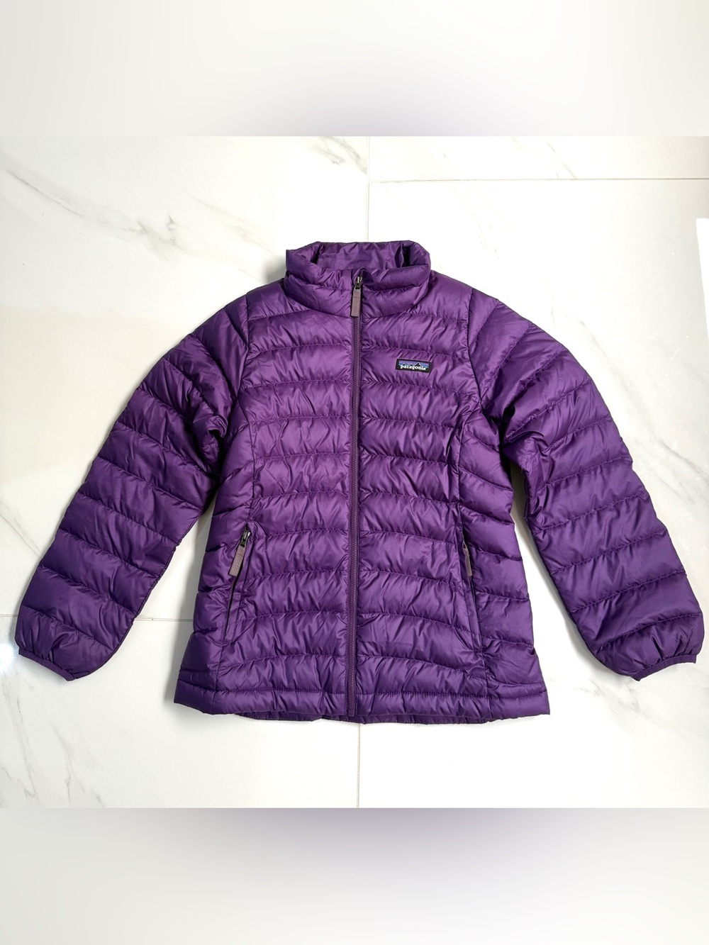 Patagonia Kids Purple Puffer Jacket